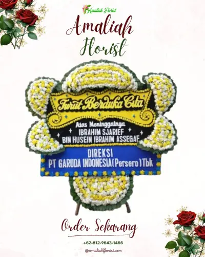 Papan Bunga Duka di Tirtoadi
